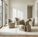 Liberty Furniture Accent Dining 4-Piece Nathan Cloud/Nathan Sand Dining Arm Chair Set-1