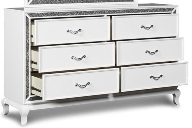 New Classic® Home Furnishings Park Imperial White Dresser-2