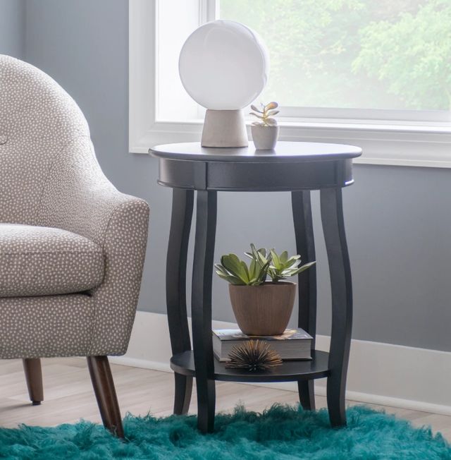 Powell® Rainbow Black Side Table-1