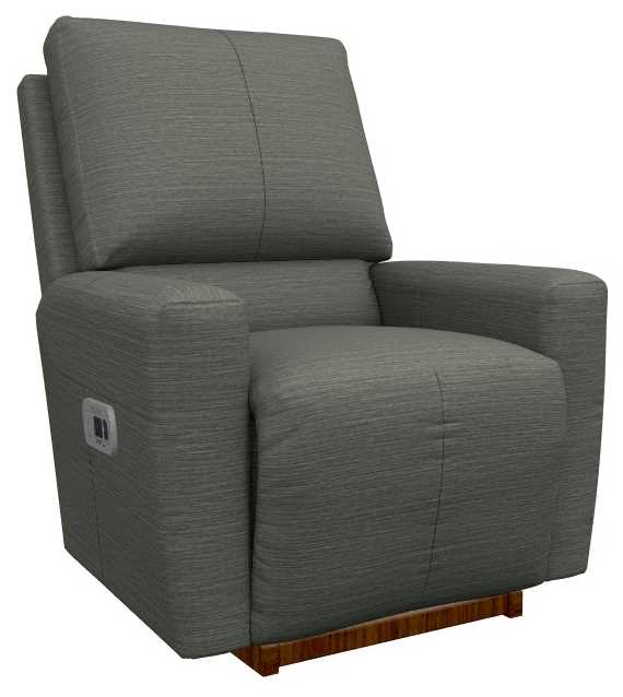 La-Z-Boy® Kells Mist Power Rocker Recliner with Headrest and