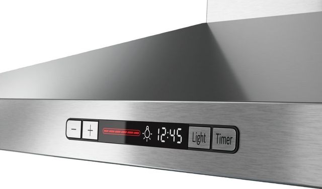 Bosch® 300 Series 36" Stainless Steel Pyramid Wall Mounted Range Hood-3