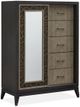 Magnussen Home® Ryker Coventry Gray/Nocturn Black Door Chest-1