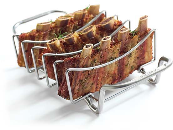 Broil King® Imperial™ Stainless Steel Rib and Roast Rack-1
