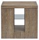 Magnussen Home® Cypress Spiced Brown Rectangular End Table-3