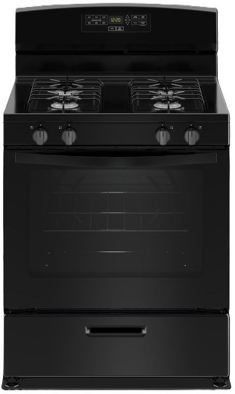 Crosley® Conservator® 30" Black Freestanding Gas Range -0