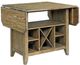 Kincaid Furniture The Nook Brushed Oak Kitchen Island Complete-0