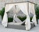 VIG Furniture Renava Marin Beige Outdoor Canopy Sunbed-0