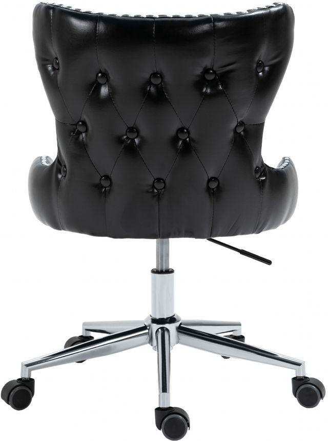 Meridian Furniture Hendrix Black Faux Leather Office Chair-1