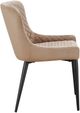 Moe's Home Collection Etta Light Brown Dining Arm Chair-2