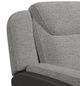 Elements International Hornet Rancho Gray Manual Reclining Loveseat-3