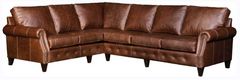 Mayo Customizable 4040L 2-Piece Leather Sectional