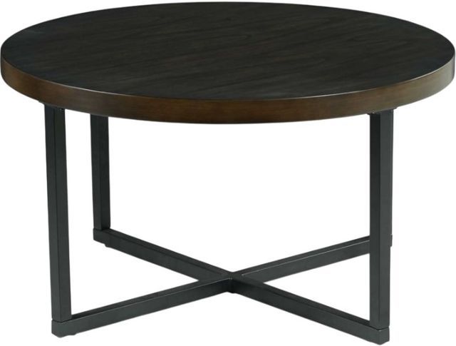 Steve Silver Co. Yukon 5-Piece Gray/Walnut Occasional Table with Ebony Base Set-2