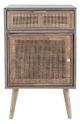 A & B Home Taupe Cabinet-1