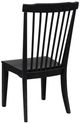 Signature Design by Ashley® Chadworth Black Dining Side Chair-4
