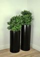 Le Present Cylinder Black 36" Planter-4
