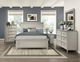 Homelegance® Donahue White Queen Panel Bed-1