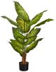 Monarch Specialties Inc. Black 47" Artificial Potted Evergreen Tree-0