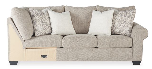 Benchcraft® Baranello 3-Piece Stone Left-Arm Facing Sofa Sectional and Chaise-4