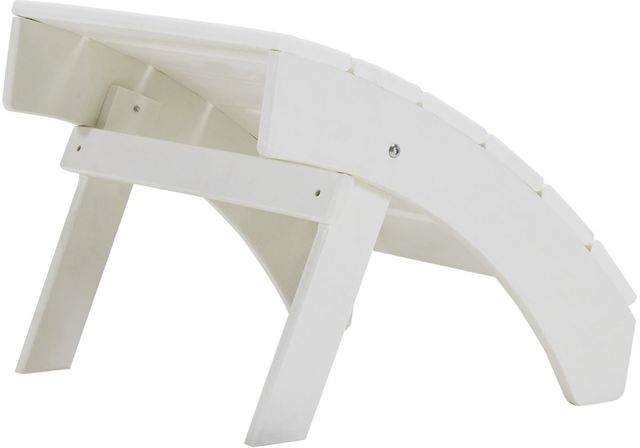 Signature Design by Ashley® Sundown Treasure White Ottoman-1