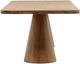 Dovetail Furniture Zaya Brown Dining Table-2
