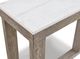 Signature Design by Ashley® Loyaska Ivory Sofa Table with Brown Base -4