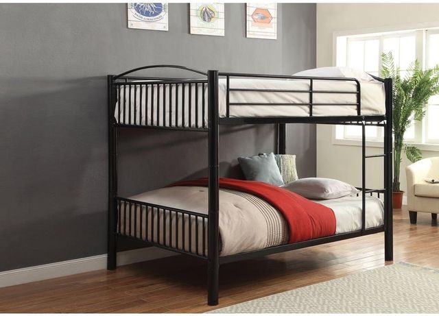 ACME Furniture Cayelynn Black Full Over Full Bunk Bed-1