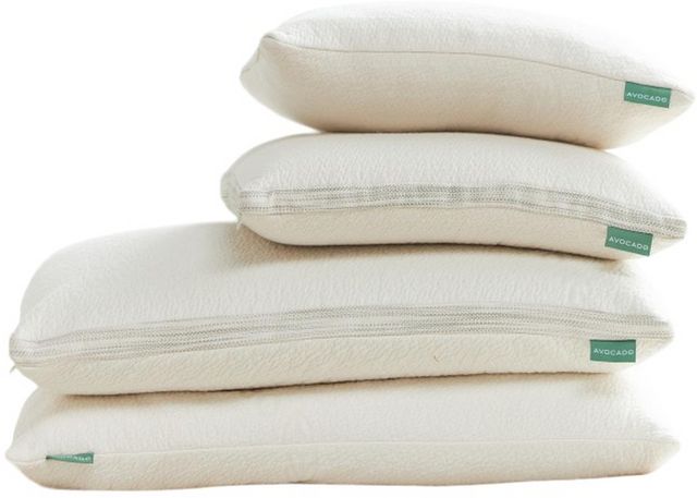 Avocado Molded Latex Medium Firm King Pillow