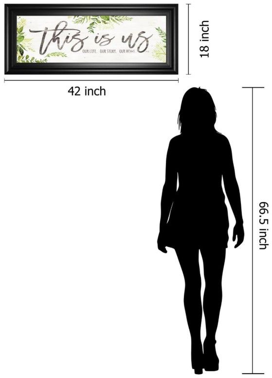 Classy Living Marla Rae This Is Us 18" Wall Art-2