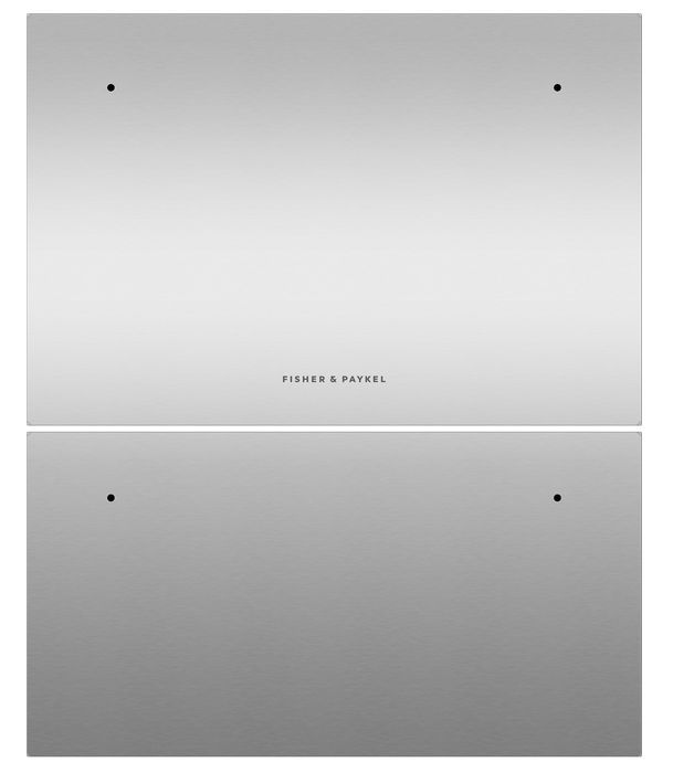Panneau pour lave-vaisselle Fisher & Paykel® DishDrawer™ double - Acier inoxydable