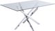 Meridian Furniture Xander Chrome 60" Dining Table-1