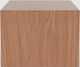 EQ3 Marcel Walnut Open Shelf Floating Nightstand-4