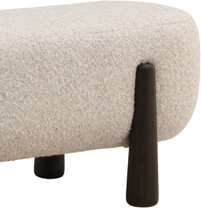 Dovetail Furniture Maristela Beige Bench-3