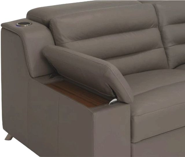 Palliser® Furniture Customizable Lotus 6-Piece Power Reclining L-Shape Sectional with Headrest Wide-1