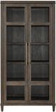 Universal Explore Home™ Montclair Cocoa Glass Door Cabinet-2