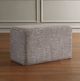 Uttermost® Kelce Caramel/Cream Woven Checkered Ottoman-4