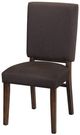 Homelegance® Sedley Chocolate/Walnut Dining Side Chair-4