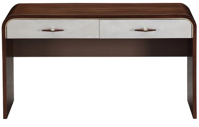 Michael Amini® Houston Walnut Vanity Desk-1