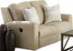 iAmerica Good Vibes Beige Manual Reclining Loveseat-0