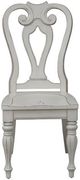 Liberty Furniture Magnolia Manor Antique White Splat Back Side Chair-1