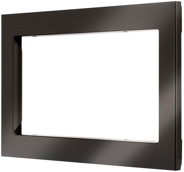 LG 29.72" Black Stainless Steel Microwave Trim Kit-2