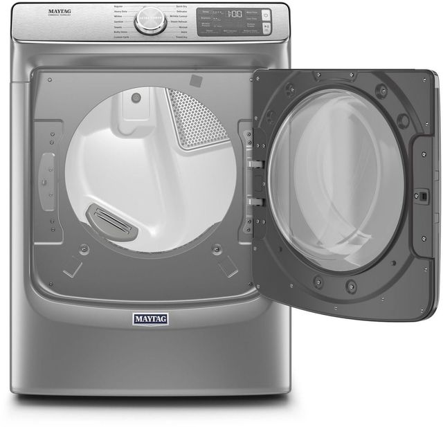 Maytag® 7.3 Cu. Ft. Metallic Slate Front Load Gas Dryer-1