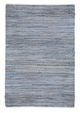 A & B Home 5'x8' Denim Rug with Shuttle Weave Durrie-0