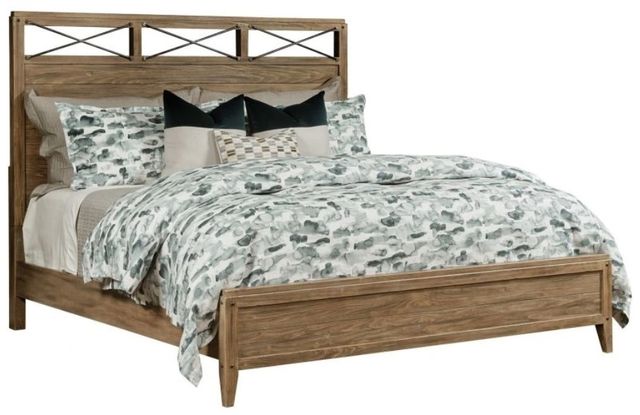 Kincaid® Modern Forge Sandy Brown Jackson King Panel Bed-0