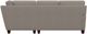 La-Z-Boy® Draper 4-Piece Ivory L-Shape Sectional-2