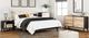 Signature Design by Ashley® Piperton 4-Piece Brown/Black Full Panel Headboard Bed Set-4