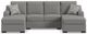 Charisma™ Cypress Gray Stationary Sectional-4