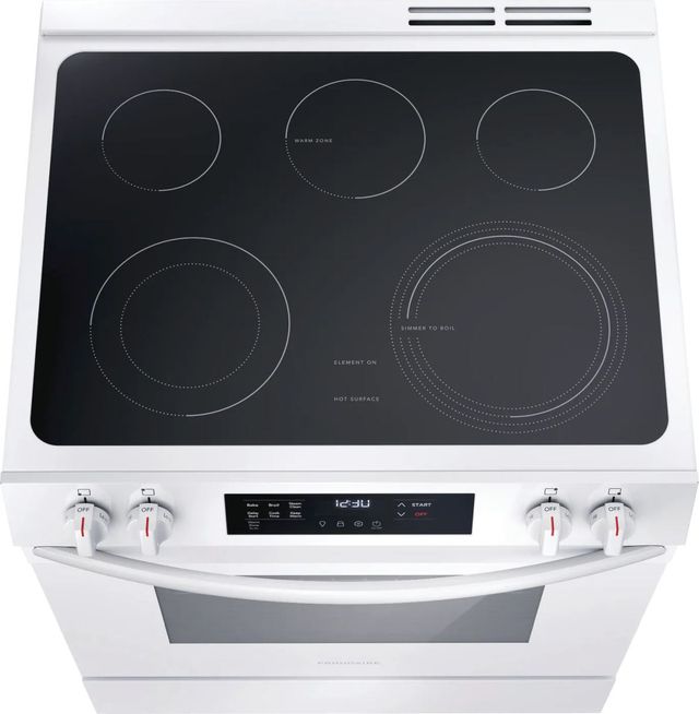 Frigidaire® 30'' White Slide-In Electric Range-3
