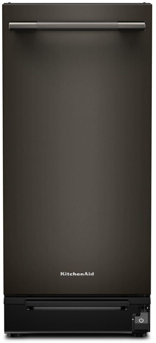 KitchenAid® 15" Black Ore Built-In Trash Compactor with Built-In Odor Management System-0
