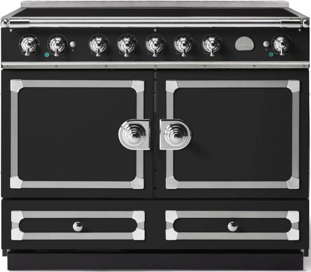 La Cornue CornuFé 110 43" Matte Black Pro Style Induction Range-0