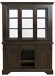 Mazin Furniture Reid Dark Cherry Buffet & Hutch-0